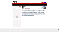 Desktop Screenshot of eng.veris.pl